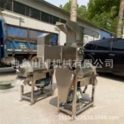 蘆薈大型螺旋破碎榨汁機(jī) 仙人掌擠壓榨汁機(jī)1.5噸食品水果榨汁機(jī)