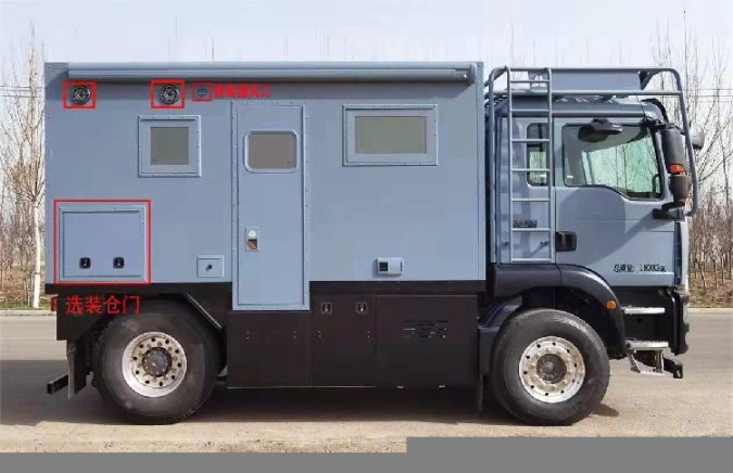 環(huán)保重汽汕德卡房車銷售,汕德卡房車