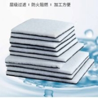 白黑復(fù)合棉初效過(guò)濾棉烤漆進(jìn)風(fēng)口棉魚缸過(guò)濾棉綠白棉藍(lán)白棉阻燃棉