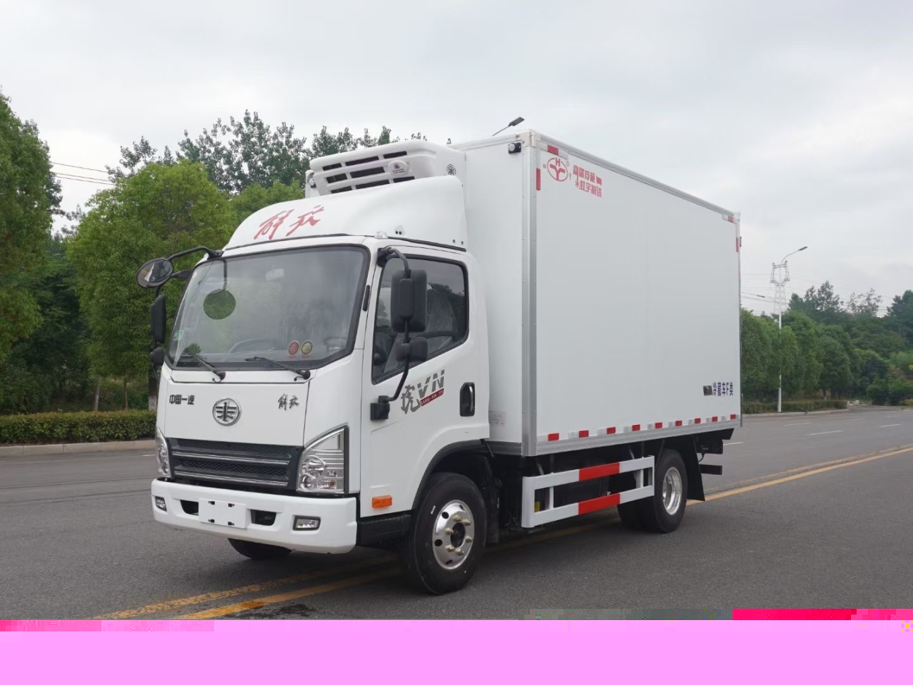 各種類型冷藏車廠家