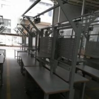 電子產(chǎn)品焊接桌 電路板 PC板焊接工作臺 燈架高度可調(diào)節(jié)