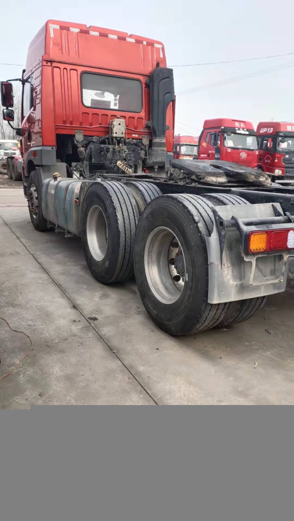 二手牽引半掛車悍v357馬力輕量化