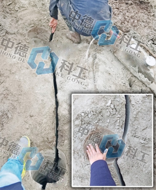 防城港上思石頭爆破不能用炸藥炸巖石用什么方法比較好